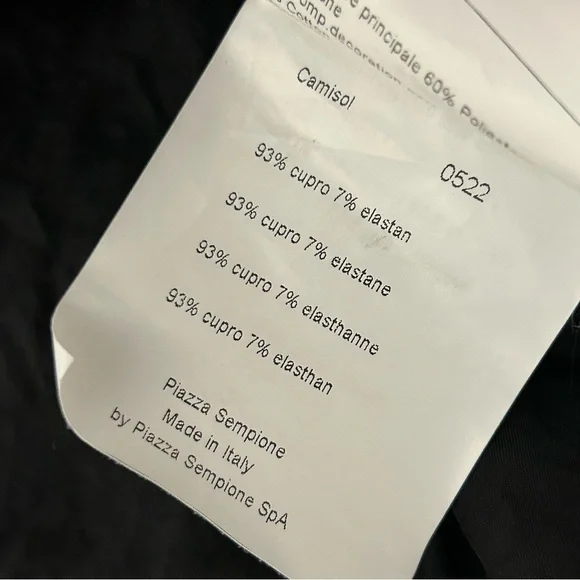 Piazza Sempione Black Midi Dress - Picture 7 of 12